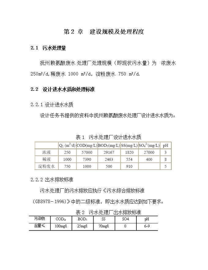 撫州賴(lài)氨酸廠(chǎng)廢水處理工程項目立項申報可研報告.doc_中文版高速下載第7頁(yè)