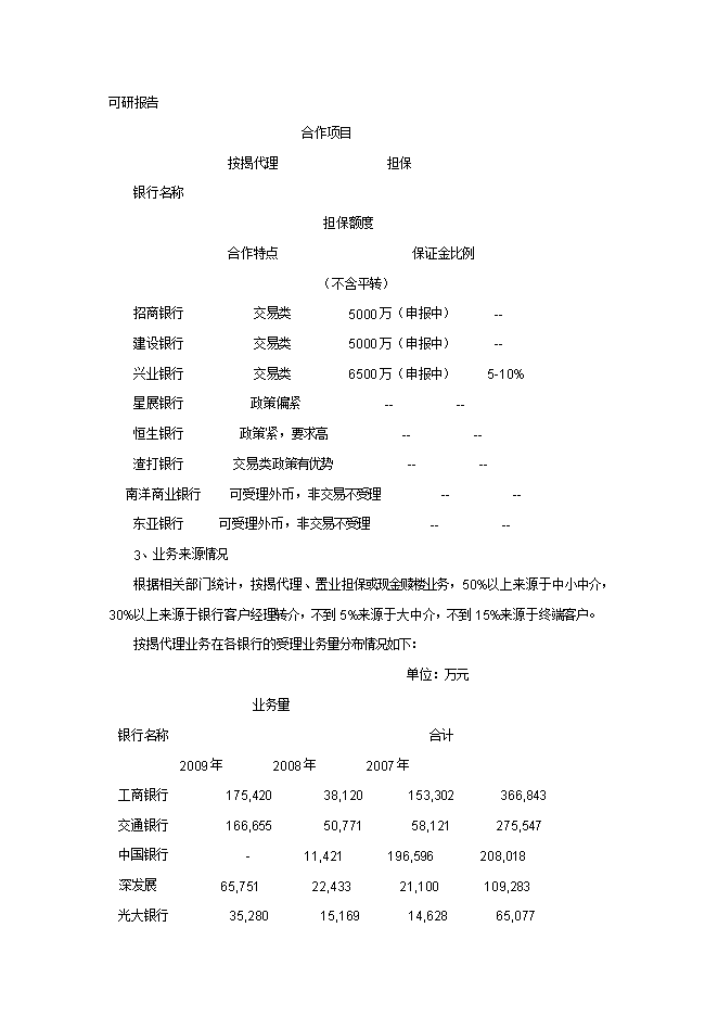 擔保有限公司增資擴股項目立項申報可研報告.doc_中文版高速下載預覽圖（15）