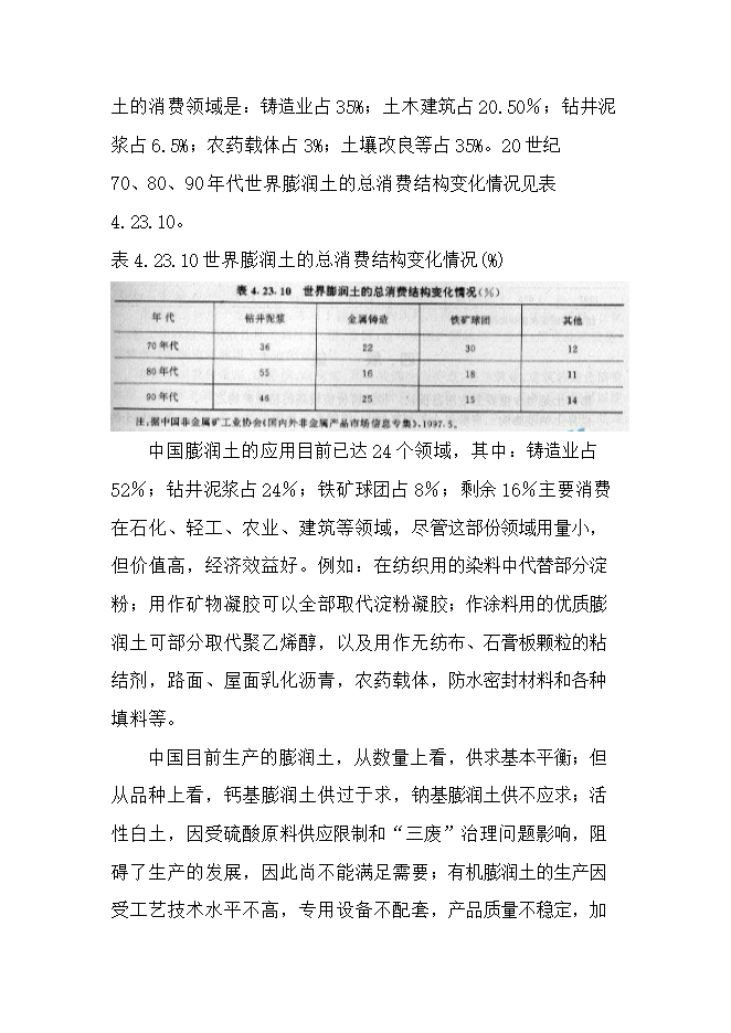 投資膨潤土礦產(chǎn)資源開(kāi)發(fā)利用項目立項申報可研報告.doc_中文版高速下載第14頁(yè)