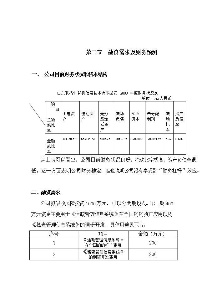 投資組建計算機信息技術(shù)公司項目立項申報可研報告.doc_中文版高速下載預覽圖（15）