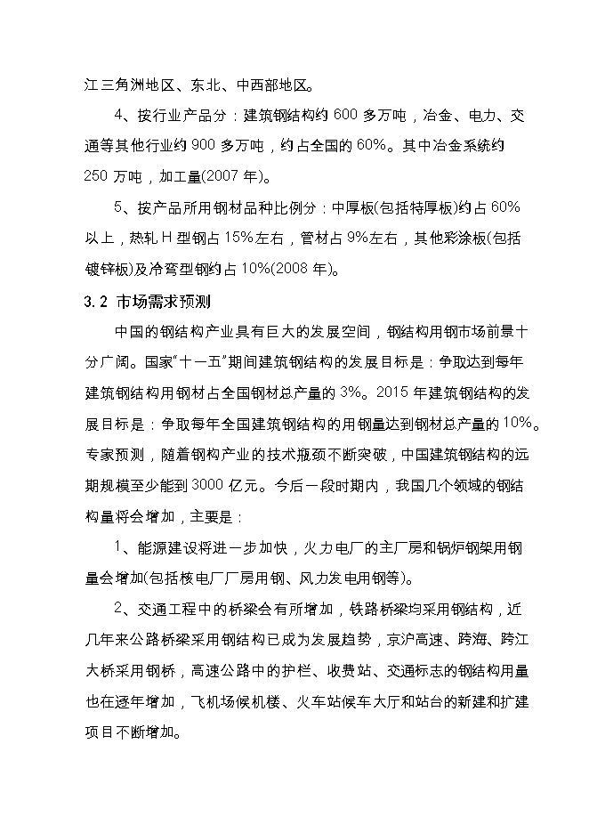 投資新建3萬(wàn)噸鋼結構件生產(chǎn)線(xiàn)項目立項申報可研報告.doc_中文版高速下載第15頁(yè)