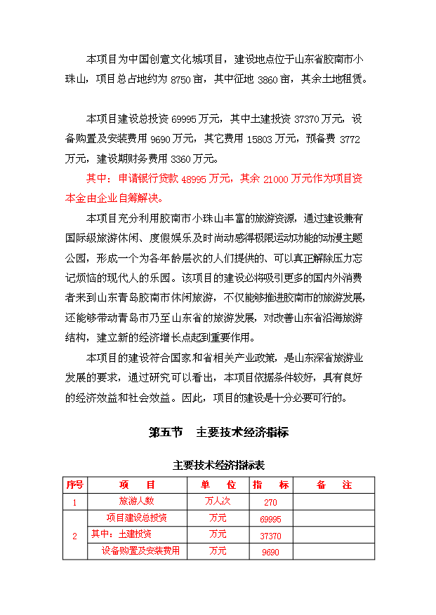 （定稿）青島市中國創(chuàng  )意文化城項目資金申請報告1（喜歡就下吧）第4頁(yè)
