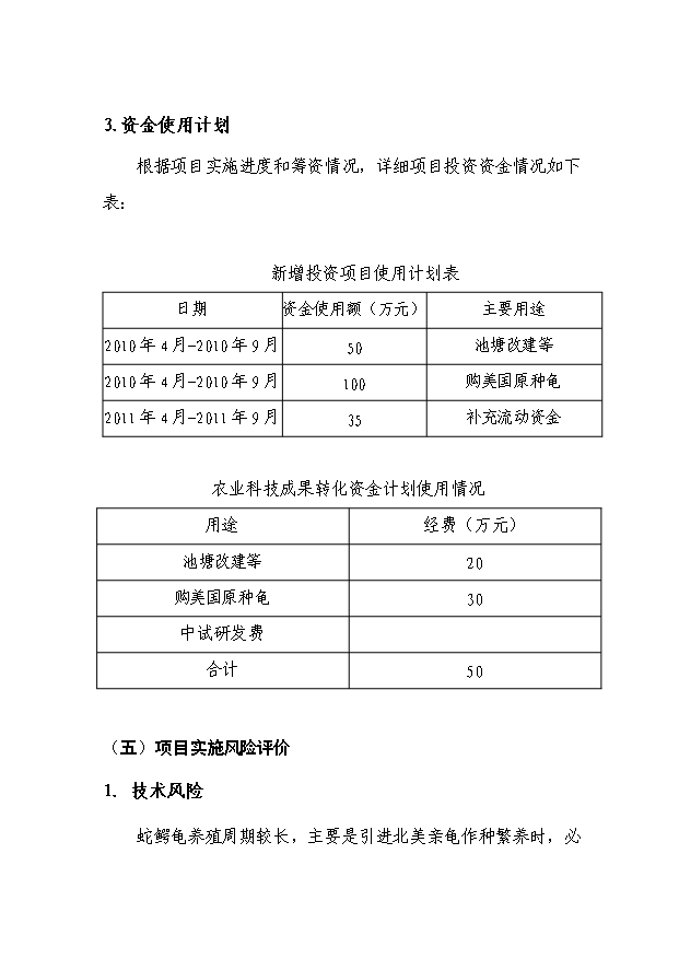 （定稿）蛇鱷龜繁育與生態(tài)養殖技術(shù)中試與示范項目資金申請報告3（喜歡就下吧）第12頁(yè)