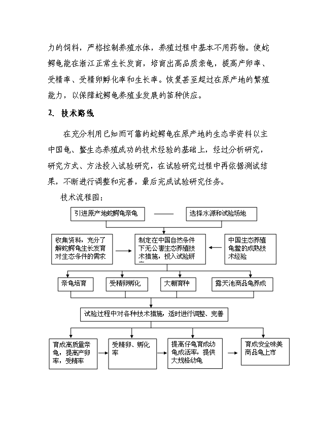 （定稿）蛇鱷龜繁育與生態(tài)養殖技術(shù)中試與示范項目資金申請報告3（喜歡就下吧）第8頁(yè)
