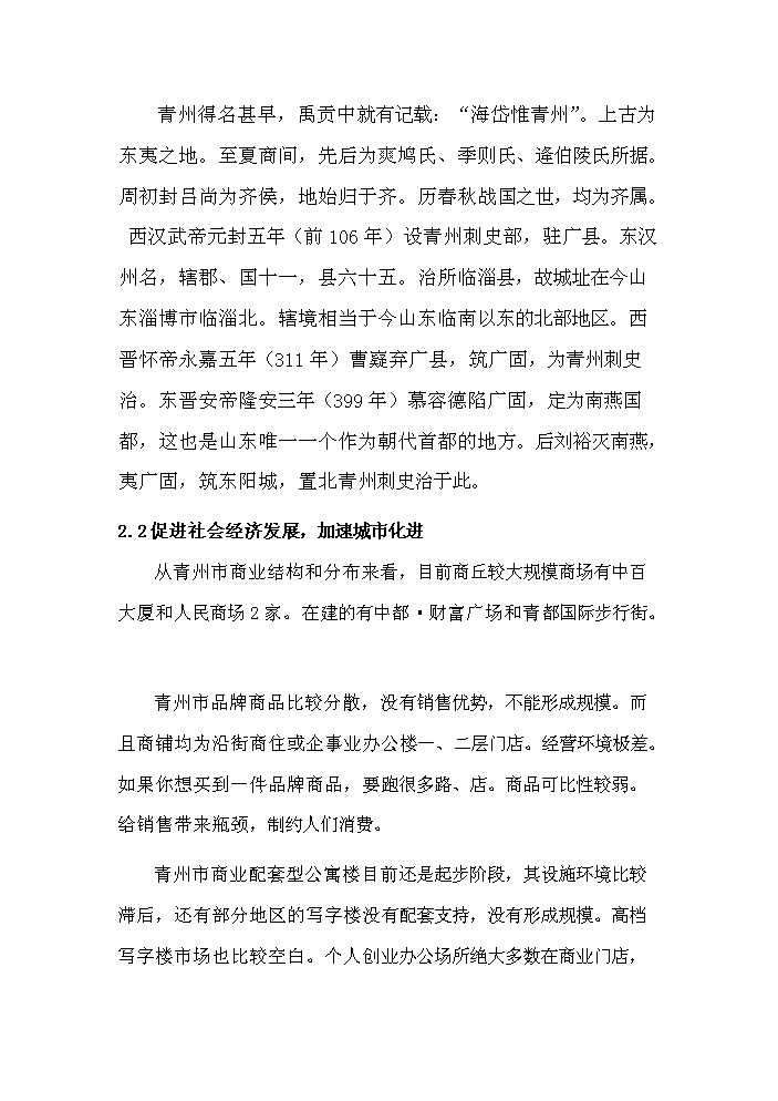 （定稿）青州市義烏小商品市場(chǎng)項目資金申請報告5（喜歡就下吧）第11頁(yè)