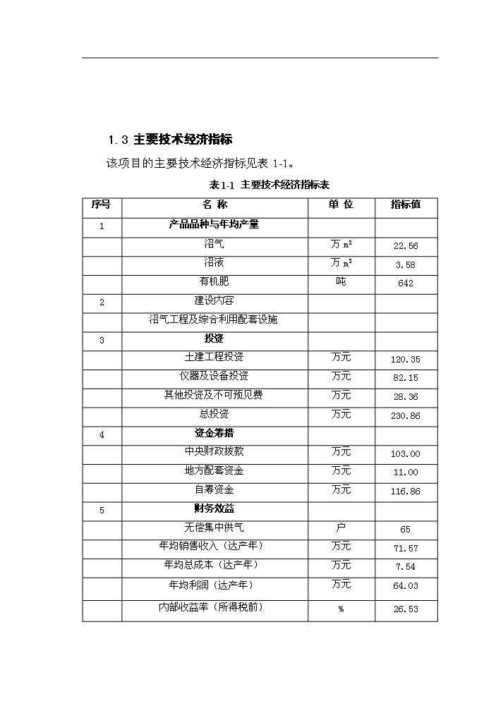 （定稿）生態(tài)農業(yè)示范場(chǎng)沼氣工程項目資金申請報告4（喜歡就下吧）