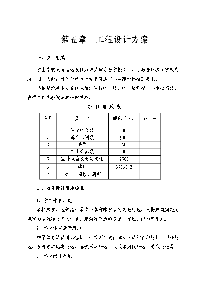 （定稿）區教育局區城市中小學(xué)學(xué)生實(shí)踐基地改擴建工程資金申請報告6（喜歡就下吧）第13頁(yè)
