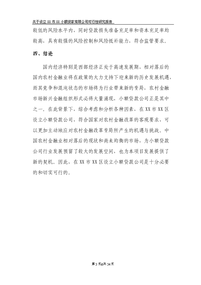 （定稿）設立宏發(fā)小額貸款公司資金申請報告8
