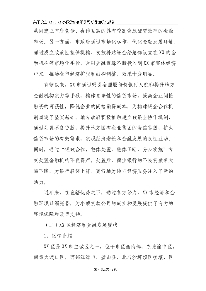 （定稿）設立宏發(fā)小額貸款公司資金申請報告8