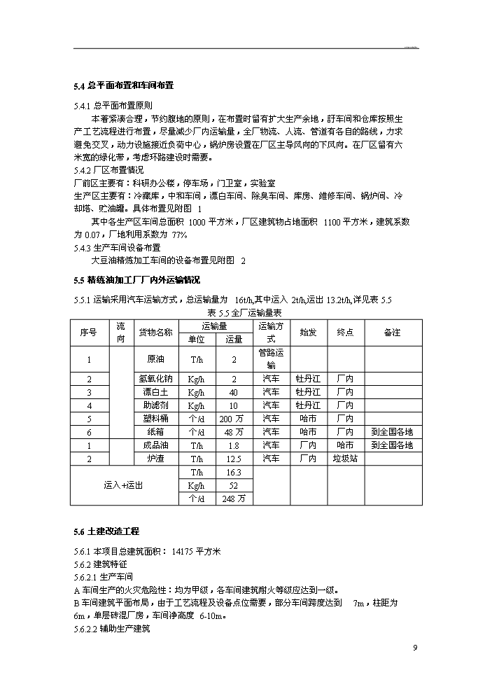 （定稿）日產(chǎn)20噸大豆精煉油加工項目資金申請報告0（喜歡就下吧）第10頁(yè)