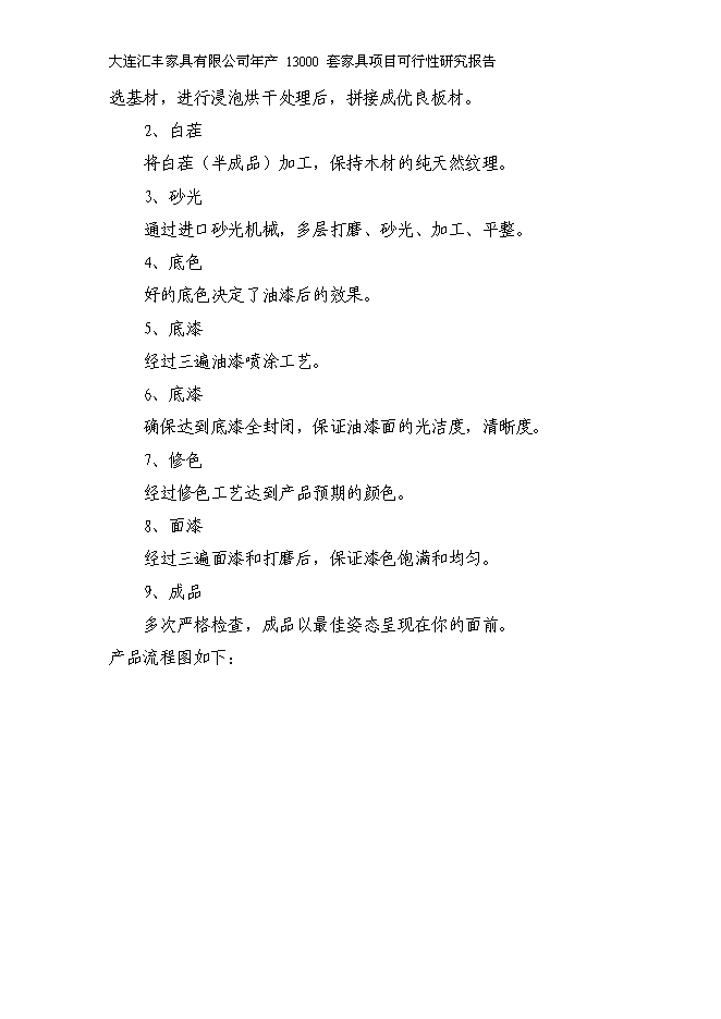 （定稿）年產(chǎn)萬(wàn)套家具項目投資立項申報書(shū)5（喜歡就下吧）