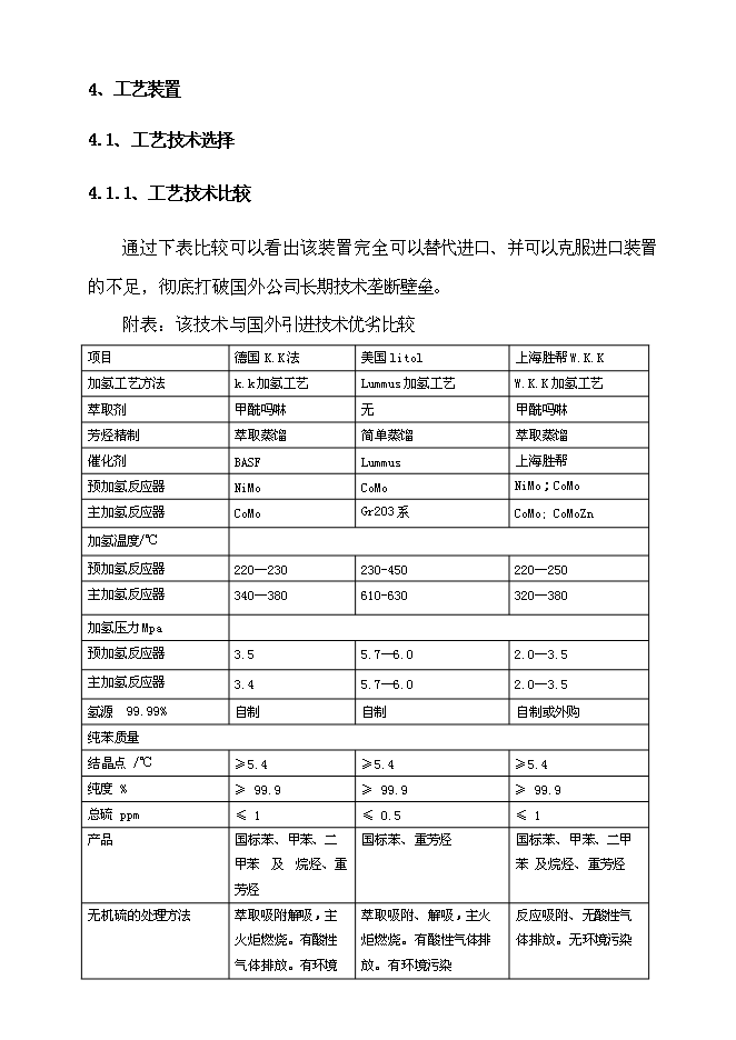 （定稿）年產(chǎn)10萬(wàn)噸粗苯加氫項目投資立項申報書(shū)1第14頁(yè)