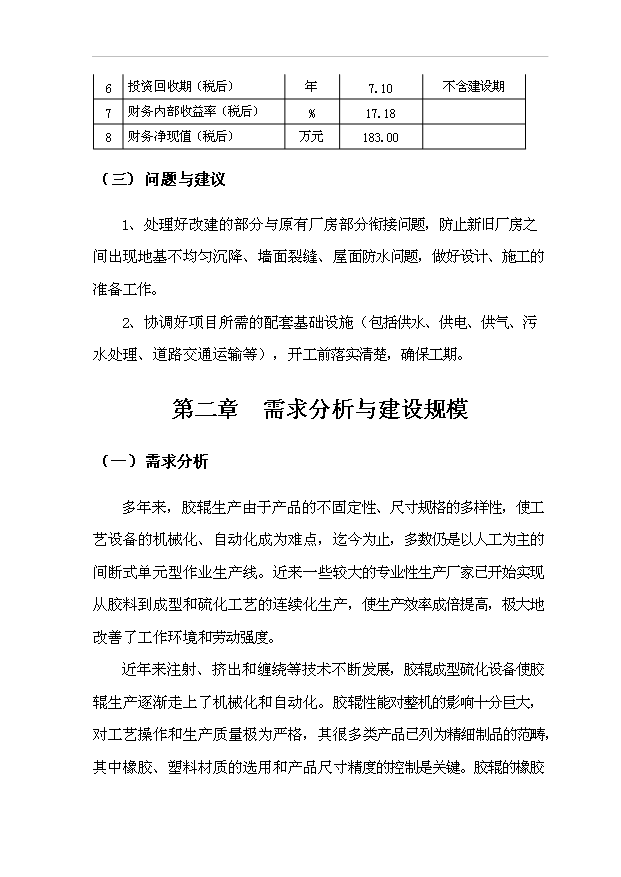 （項目建議）改建生產(chǎn)廠(chǎng)房項目投資申報建議書(shū)（申報材料）第6頁(yè)
