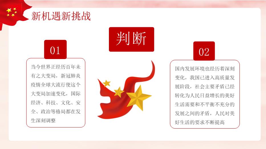 創(chuàng  )意簡(jiǎn)約黨政治經(jīng)濟社會(huì )領(lǐng)域專(zhuān)家座談會(huì )講話(huà)梳理歸納學(xué)習通用PPT 編號46第5頁(yè)