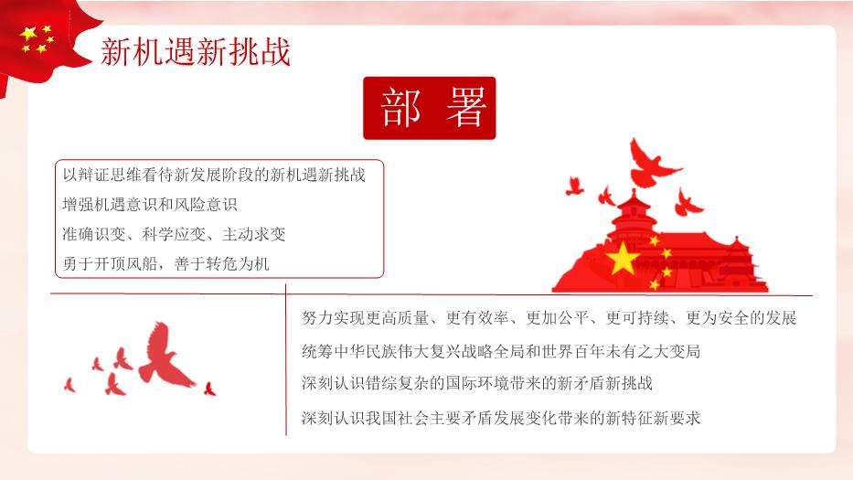 創(chuàng  )意簡(jiǎn)約黨政治經(jīng)濟社會(huì )領(lǐng)域專(zhuān)家座談會(huì )講話(huà)梳理歸納學(xué)習通用PPT 編號46第6頁(yè)