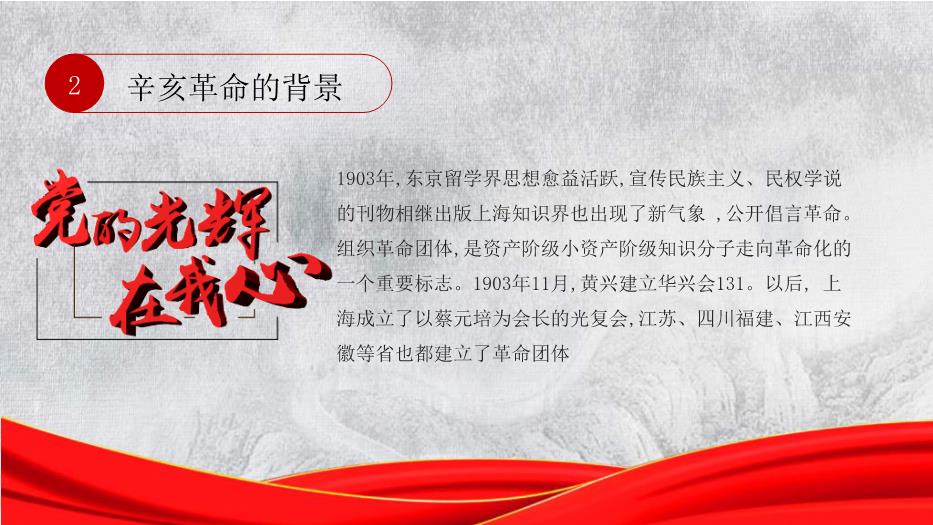 辛亥革命紀念日黨政黨課黨建PPT 編號51第12頁(yè)