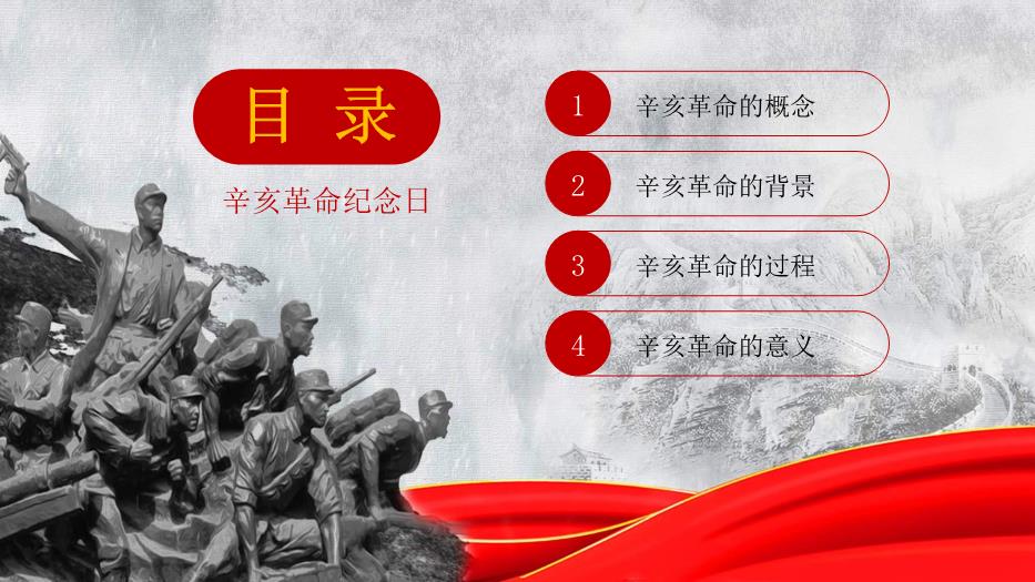 辛亥革命紀念日黨政黨課黨建PPT 編號51第3頁(yè)