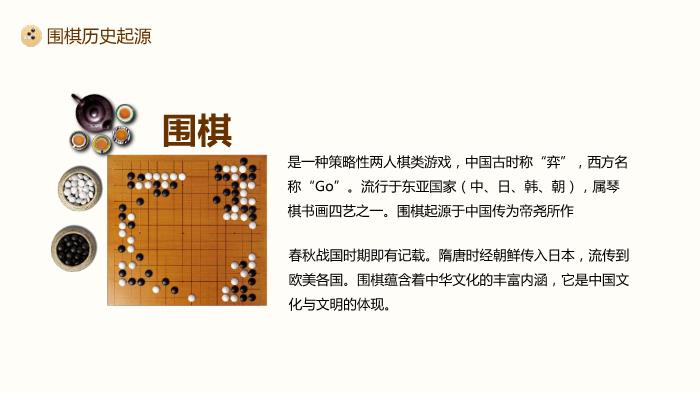 圍棋對弈中國風(fēng)圍棋文化宣講PPT（優(yōu)選版）第4頁(yè)