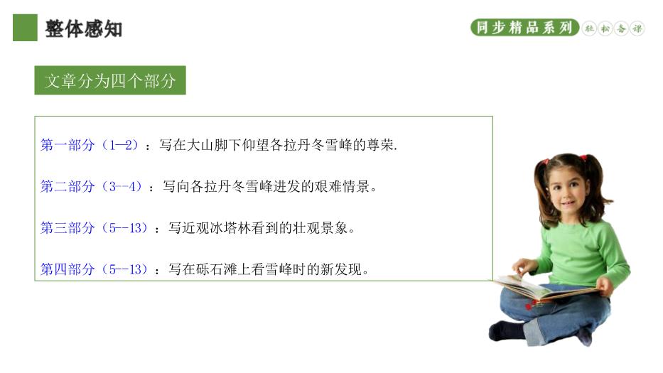 《在長(cháng)江源頭各拉丹東》優(yōu)選課件PPT（教學(xué)）第8頁(yè)