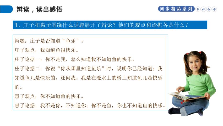 《莊子和惠子游于濠梁之上》優(yōu)選課件PPT（精）第13頁(yè)