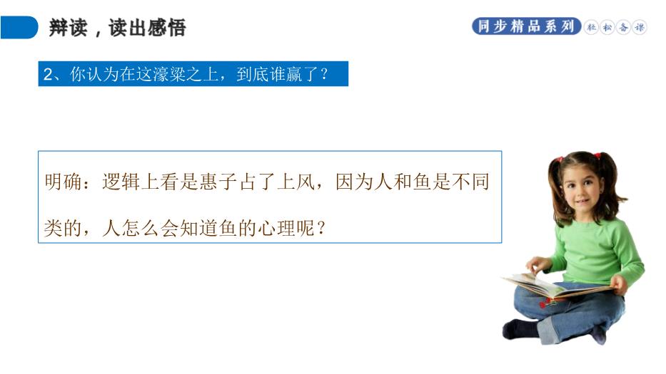 《莊子和惠子游于濠梁之上》優(yōu)選課件PPT（精）第14頁(yè)