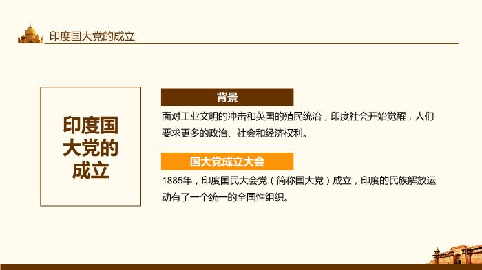 印度的覺(jué)醒人教版歷史與社會(huì )九年級上教學(xué)課件動(dòng)態(tài)PPT第4頁(yè)