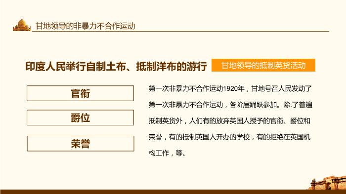 印度的覺(jué)醒人教版歷史與社會(huì )九年級上教學(xué)課件動(dòng)態(tài)PPT第7頁(yè)