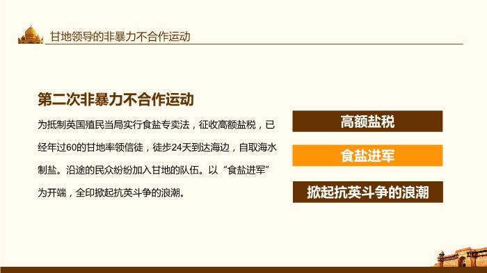 印度的覺(jué)醒人教版歷史與社會(huì )九年級上教學(xué)課件動(dòng)態(tài)PPT第8頁(yè)