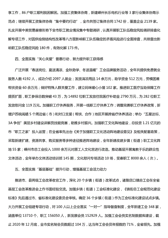 工會(huì )2020年工作總結5篇（精選）第10頁(yè)