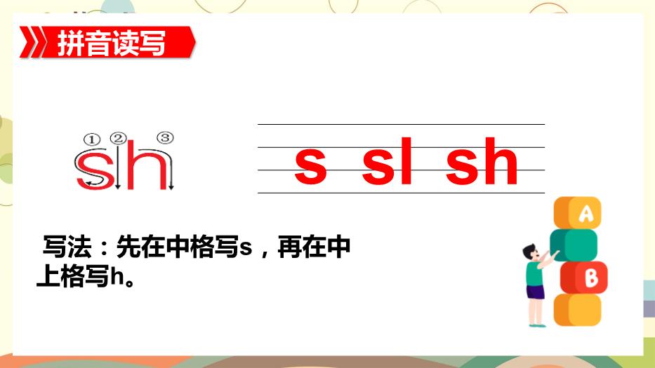 部編版一年級語(yǔ)文上冊認讀拼音課件PPT第12頁(yè)