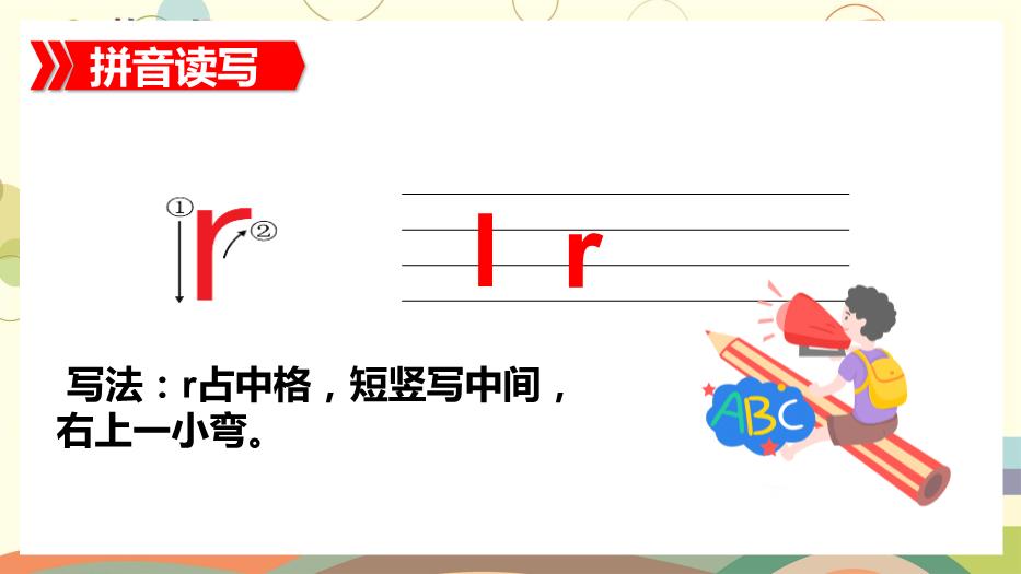 部編版一年級語(yǔ)文上冊認讀拼音課件PPT第13頁(yè)
