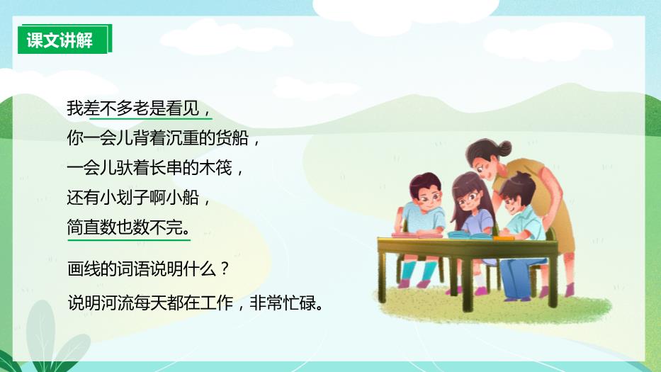 人教版三年級語(yǔ)文下冊池子與河流課件PPT預覽圖（12）