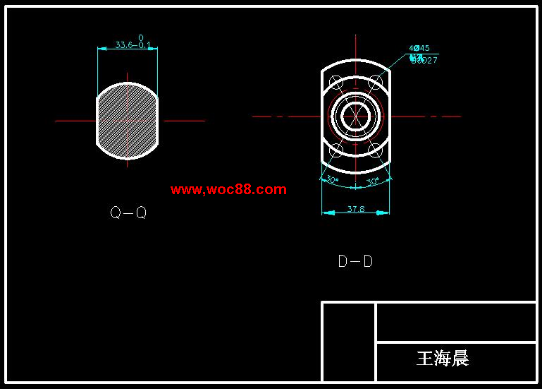 （獨家原創(chuàng  )）電火花機械體主軸滾珠絲杠設計（全套CAD圖紙完整版）CAD截圖03