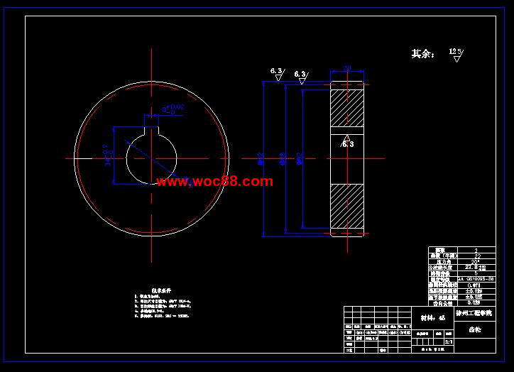 （獨家原創(chuàng  )）玻璃成型機傳動(dòng)系統設計（全套CAD圖紙完整版）CAD截圖02