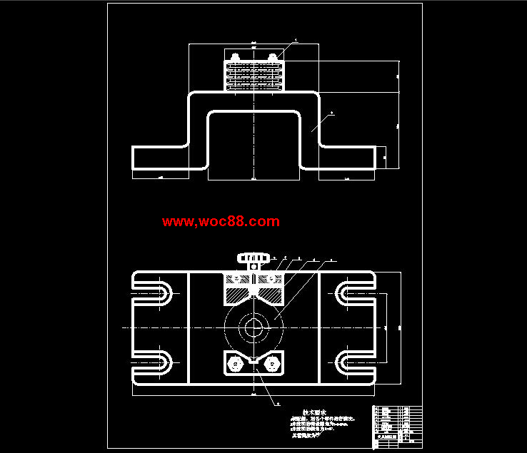 （獨家原創(chuàng  )）皮帶輪加工工藝及插鍵槽專(zhuān)用夾具設計（全套CAD圖紙完整版）CAD截圖01
