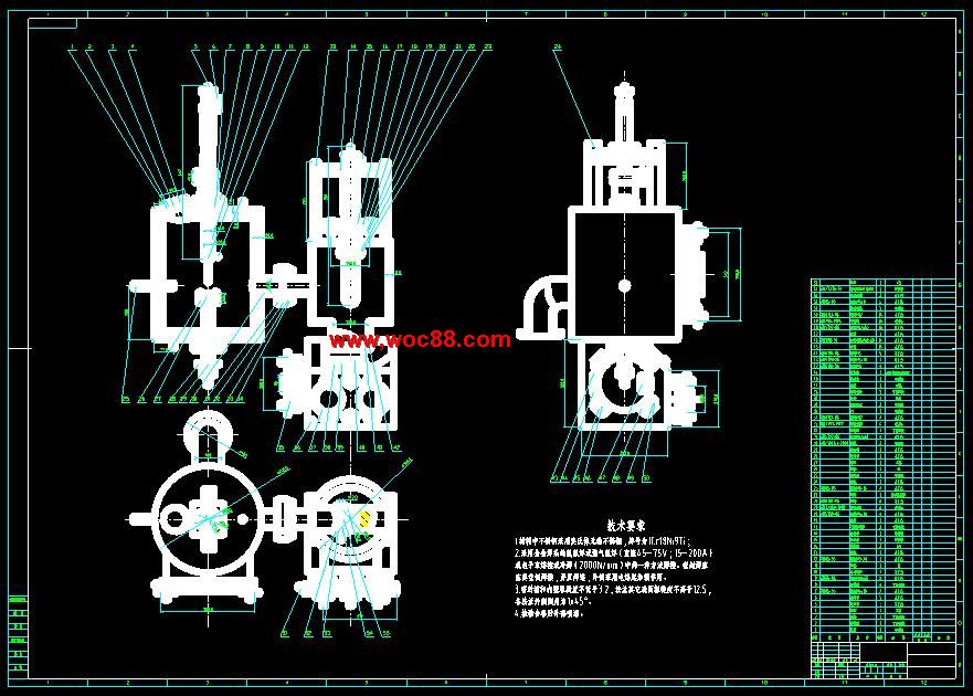 （獨家原創(chuàng  )）電弧法制備金屬納米粉研究設計（全套CAD圖紙完整版）CAD截圖01