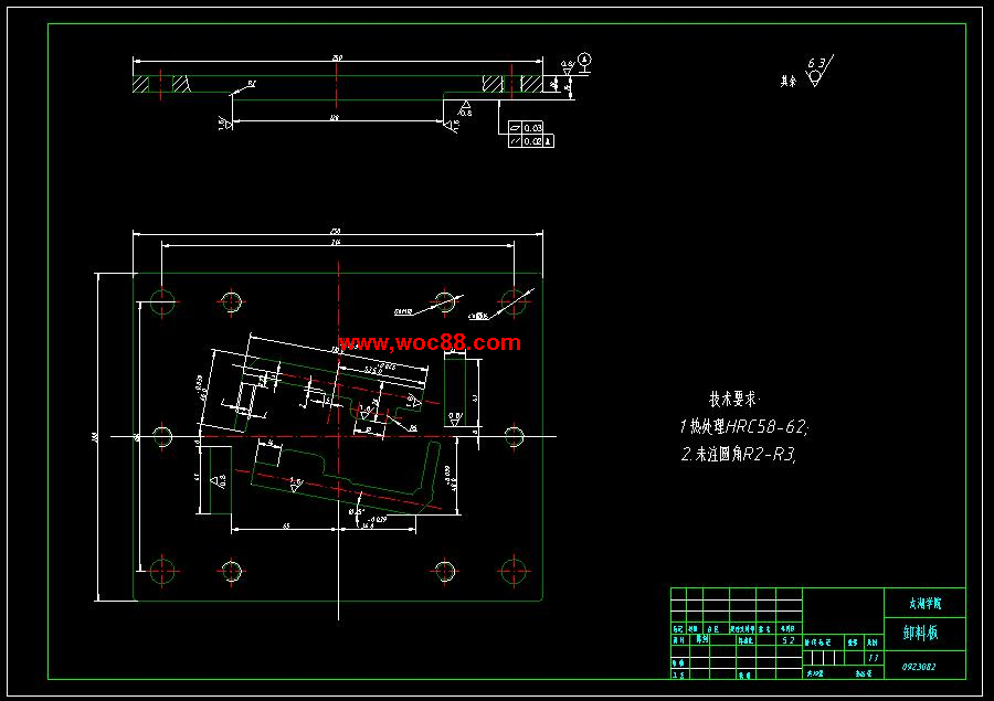 （獨家原創(chuàng  )）電機炭刷架冷沖壓模具設計（全套CAD圖紙完整版）CAD截圖05