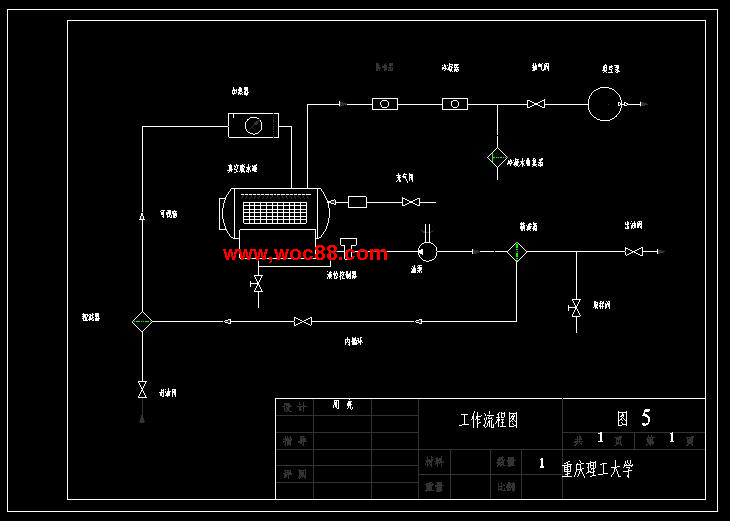 （全日制本科畢設）潤滑油脫水凈化掛車(chē)設計（全套圖紙CAD喲）CAD截圖05
