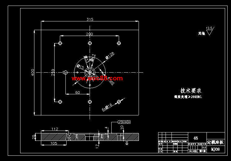 （定稿）對講機外殼注射模設計（有CAD圖紙的喲）CAD截圖03