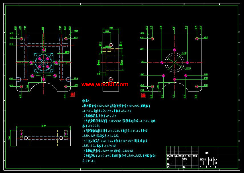 （獨家原創(chuàng  )）電機外殼壓鑄模具設計（全套CAD圖紙完整版）CAD截圖04